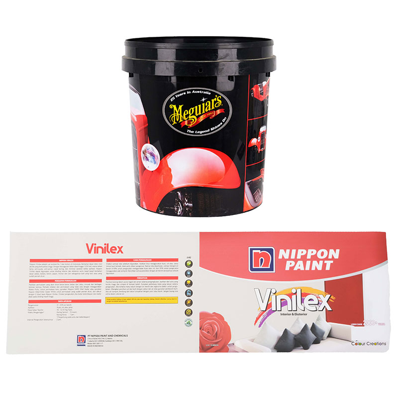 Xô sơn dầu ép phun trong nhãn khuôn