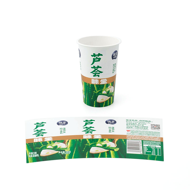 PP Năng lượng sữa chua bằng sữa chua bằng nhựa trong nhãn khuôn